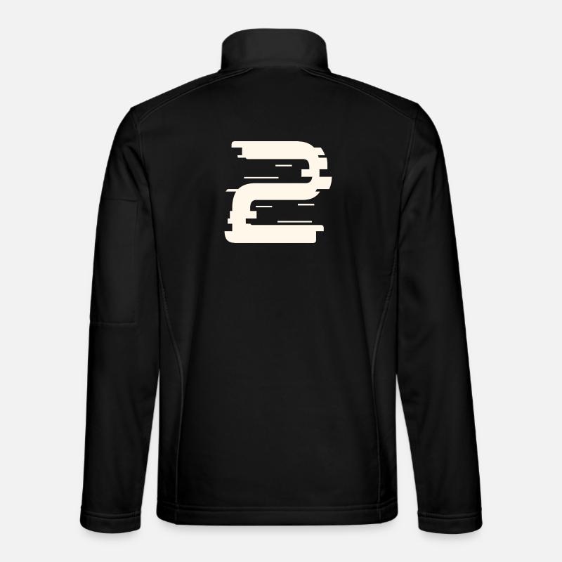 2 - Unisex Softshelljacke - Schwarz