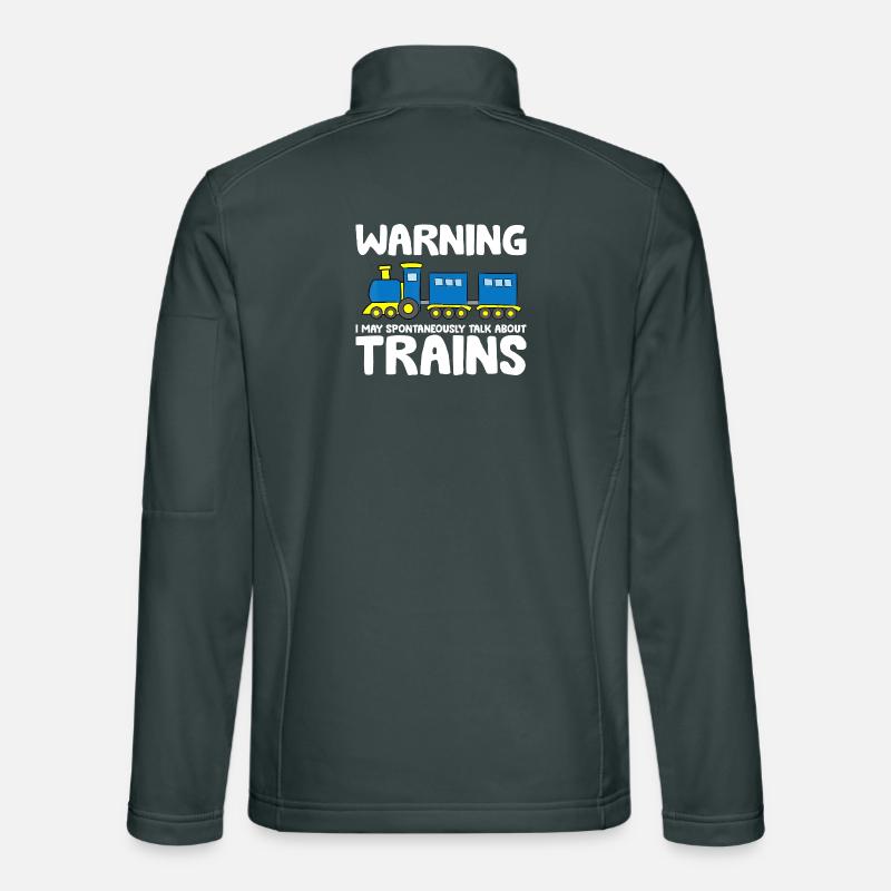Spontaneous Train Talk Tee Unisex Softshell Jacket