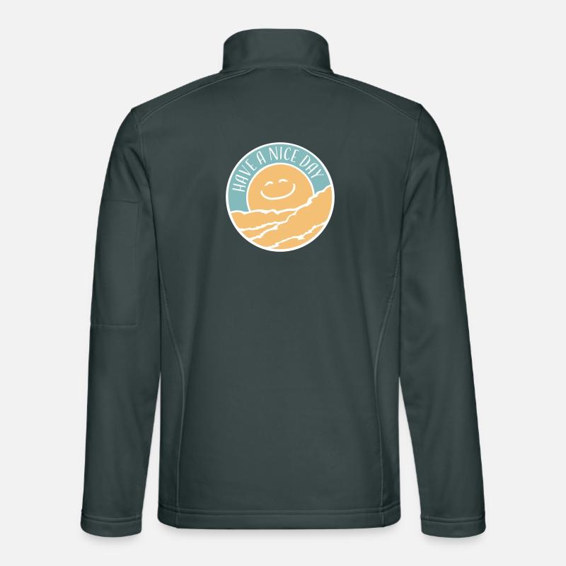 Have A Nice Day Funny Sarcastic Saying Cute Unisex Softshell Jacket