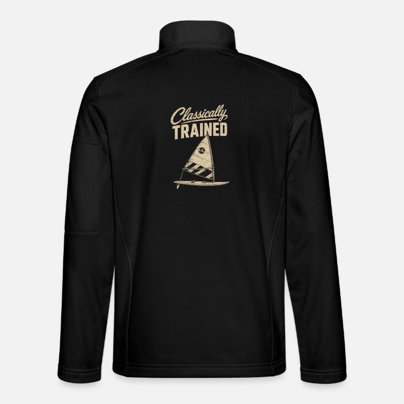 Classically Trained Sailor Tee - Unisex Softshell Jacket - black