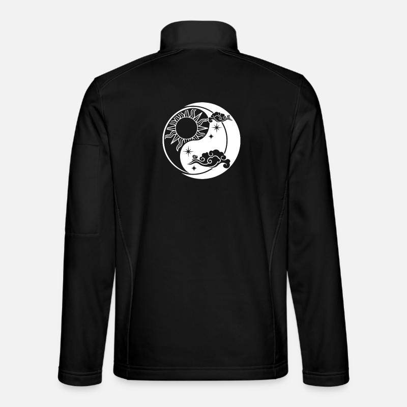 Yin Yang - Unisex Softshell Jacket - black