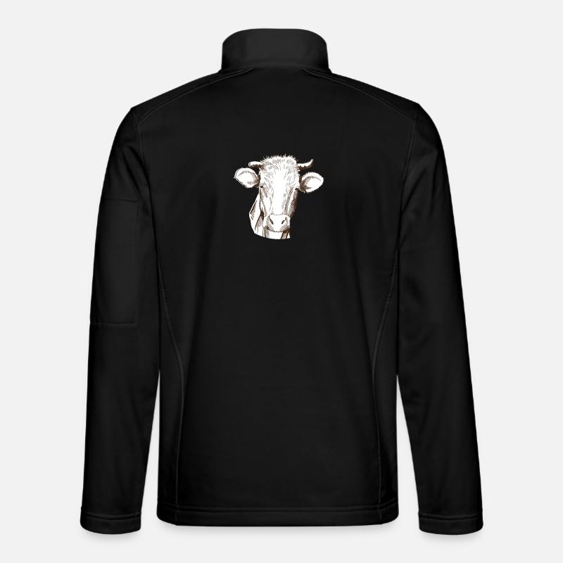 Kuh Unisex Softshelljacke