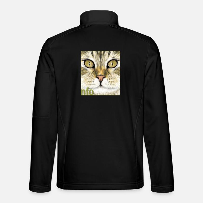 Norwegische Waldkatze - Unisex Softshelljacke - Schwarz
