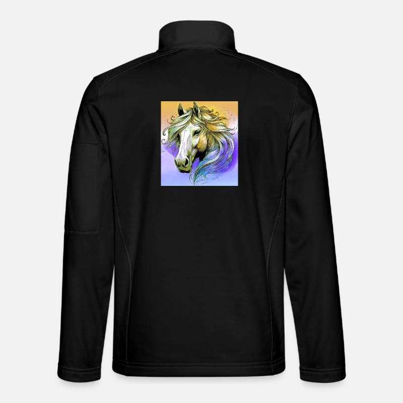 horse Unisex Softshell Jacket