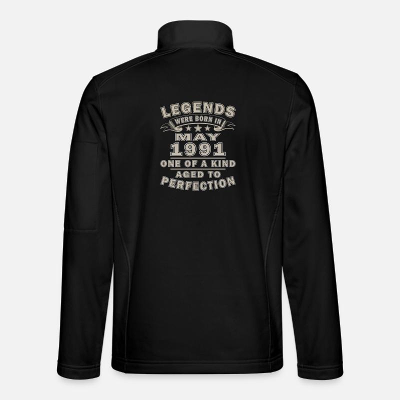 May 1991 - Unisex Softshell Jacket - black