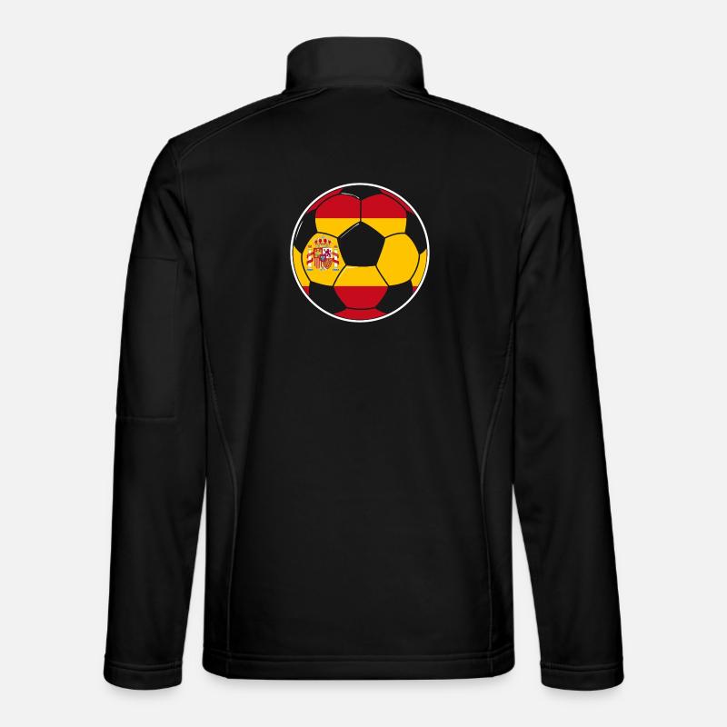 Fußballmannschaft Spanien Unisex Softshelljacke