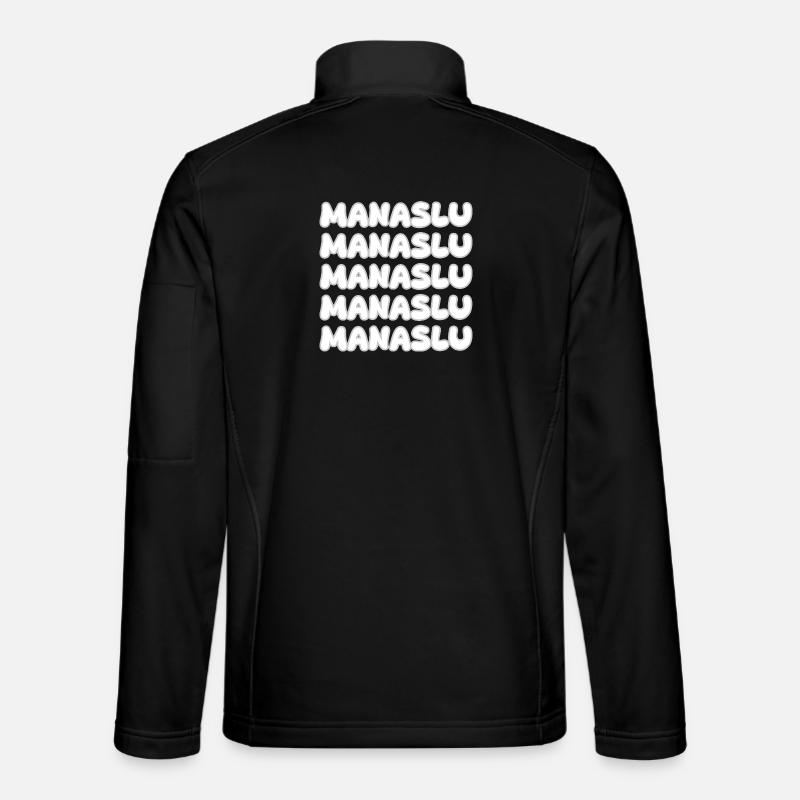 Manaslu Blasenrepeat - Unisex Softshelljacke - Schwarz