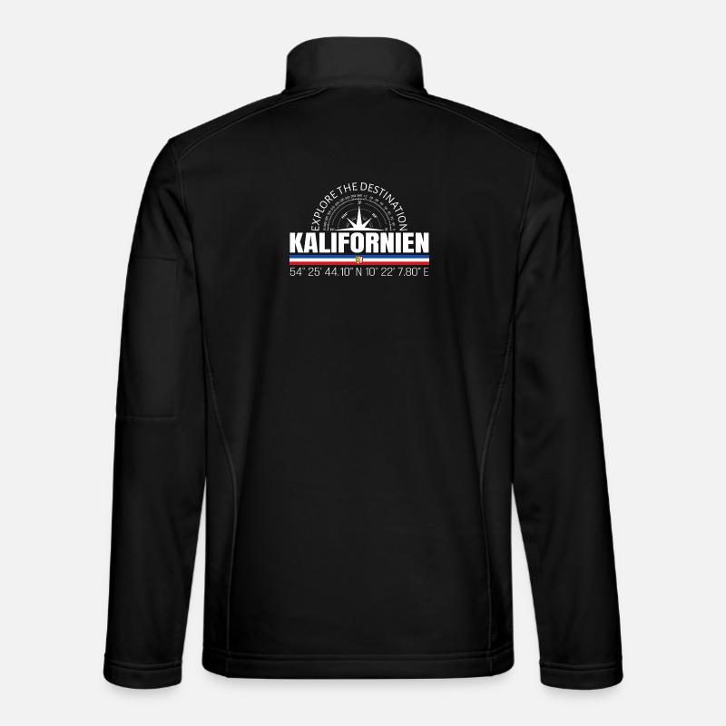 California - Unisex Softshell Jacket - black