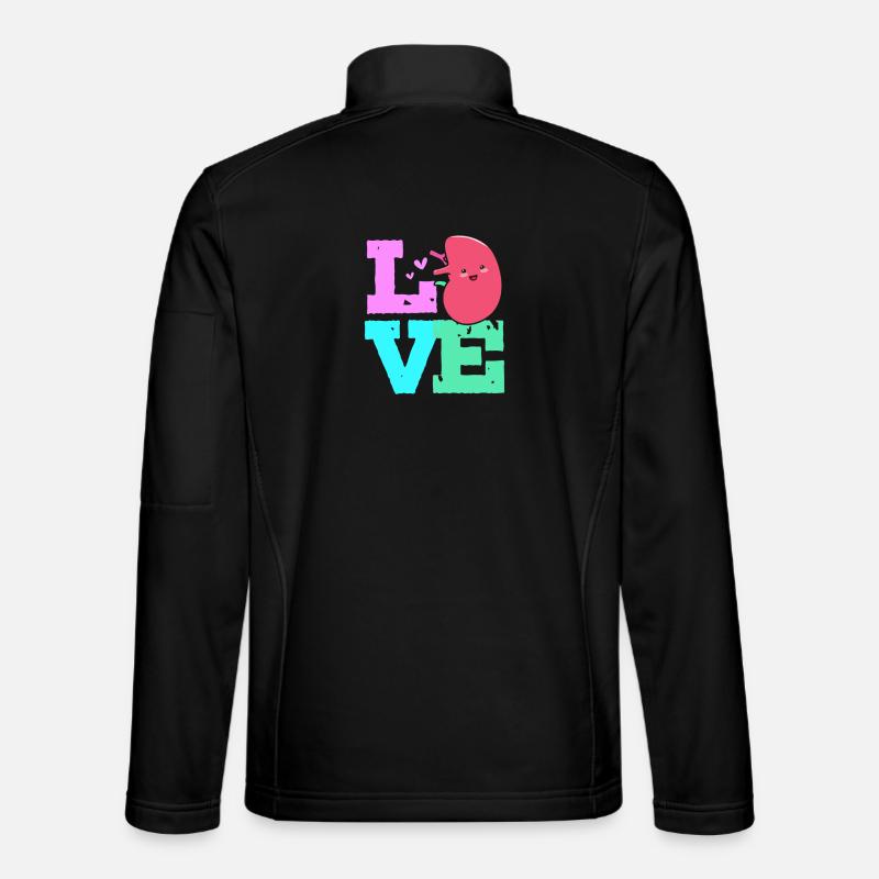 Nierenspender Spender Niere - Unisex Softshelljacke - Schwarz