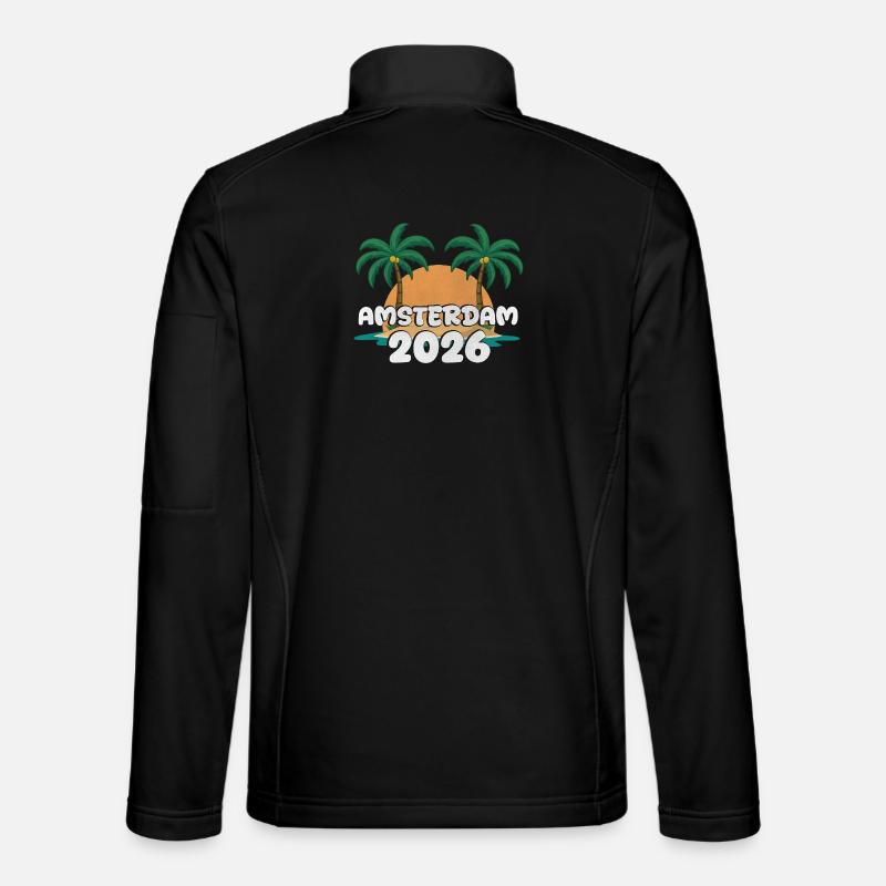 Amsterdam 2026 - Unisex Softshell Jacket - black