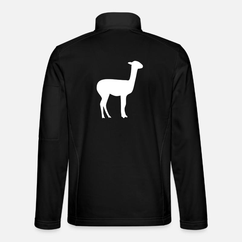 Lama - Unisex Softshelljacke - Schwarz