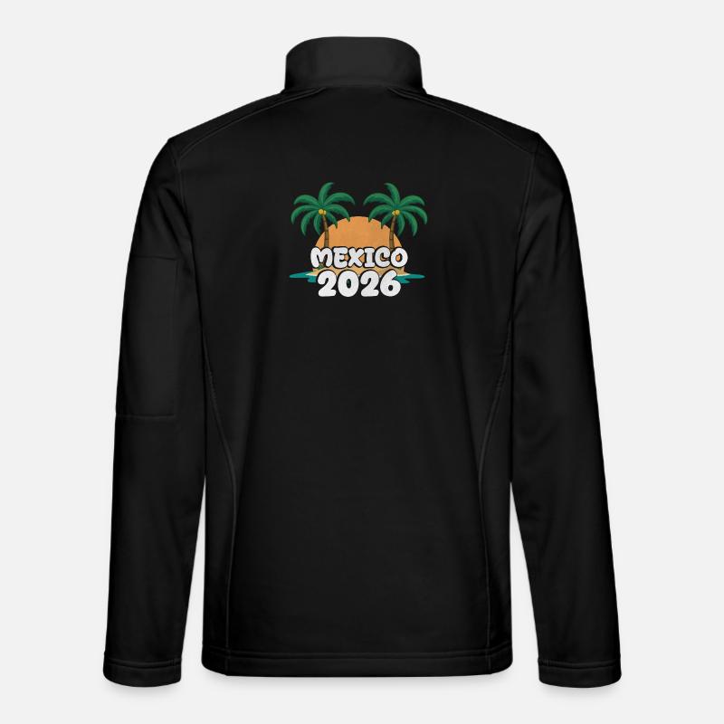 Mexico 2026 - Unisex Softshell Jacket - black