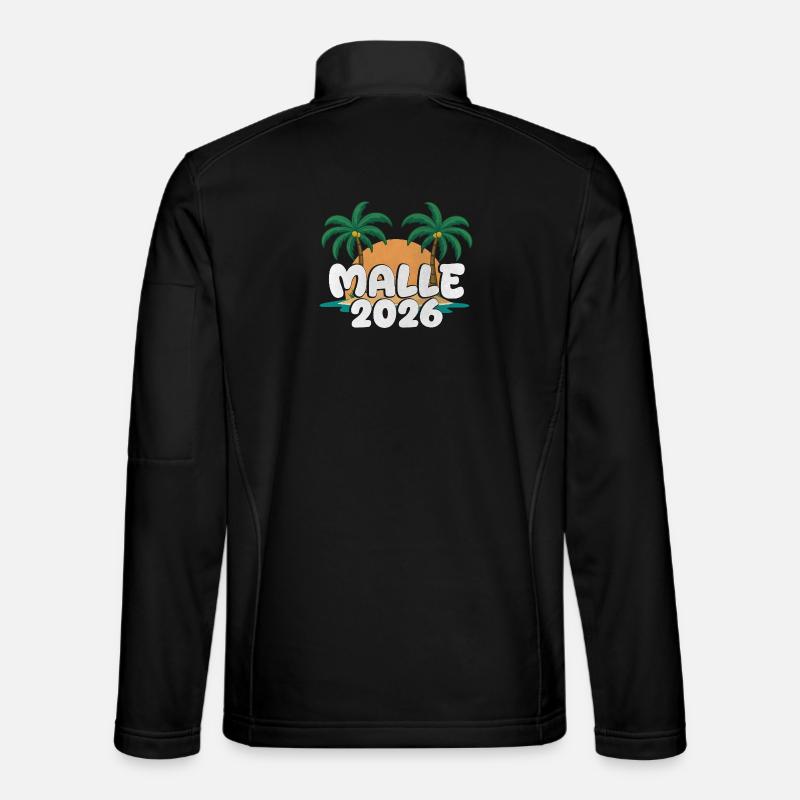Malle 2026 - Unisex Softshell Jacket - black