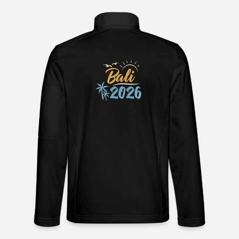 Bali 2026 - Unisex Softshelljacke - Schwarz