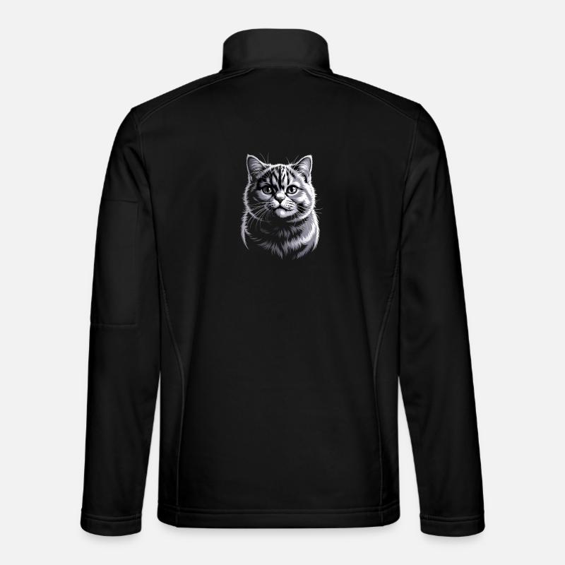 Britisch Kurzhaar BKH - Unisex Softshelljacke - Schwarz