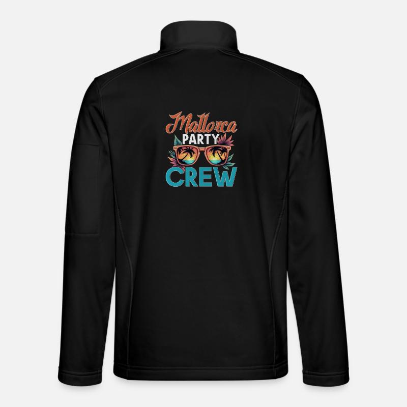 Mallorca Crew - Unisex Softshell Jacket - black