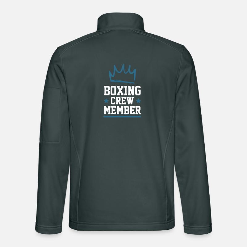 Équipe de boxe Veste en tissu softshell Unisexe