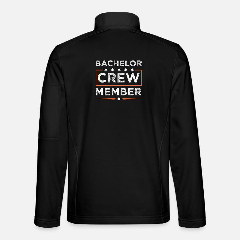 Bachelor Crew - Unisex Softshelljacke - Schwarz