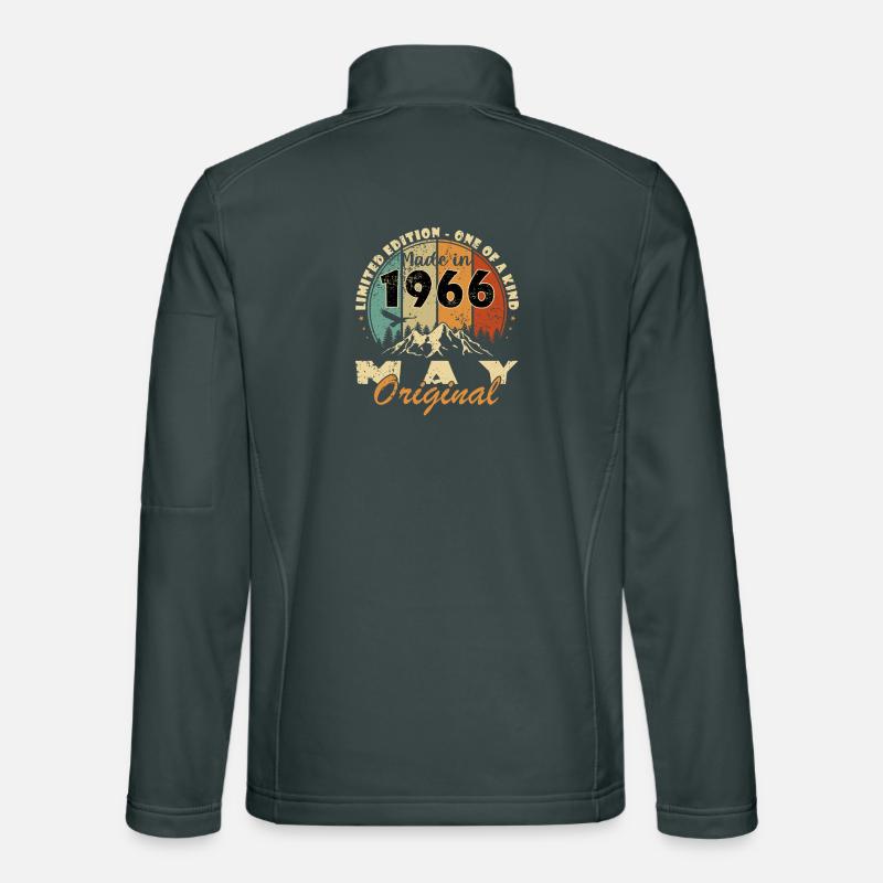 Birthday Present May 1966 Unisex Softshell Jacket