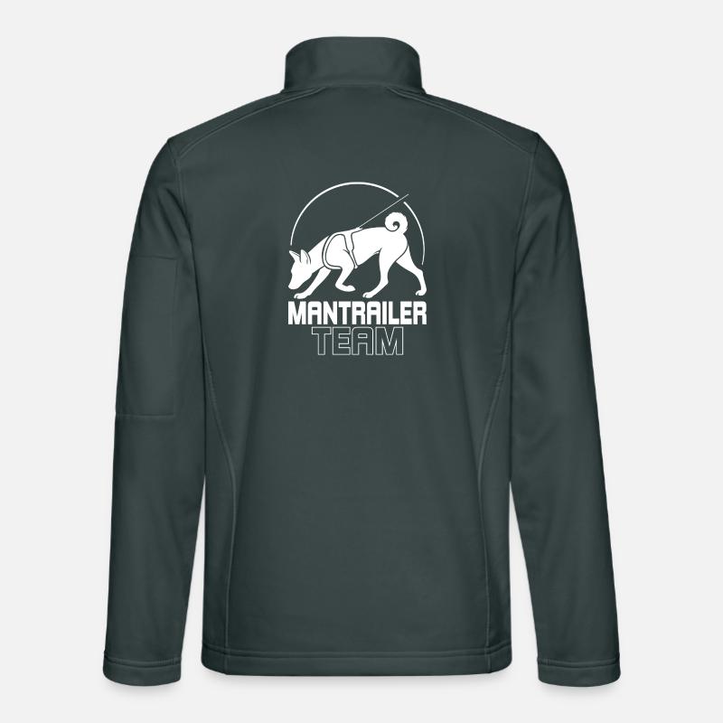 Basenji Mantrailer Équipe de Chiens de Sport Chiens Wilsigns Veste en tissu softshell Unisexe