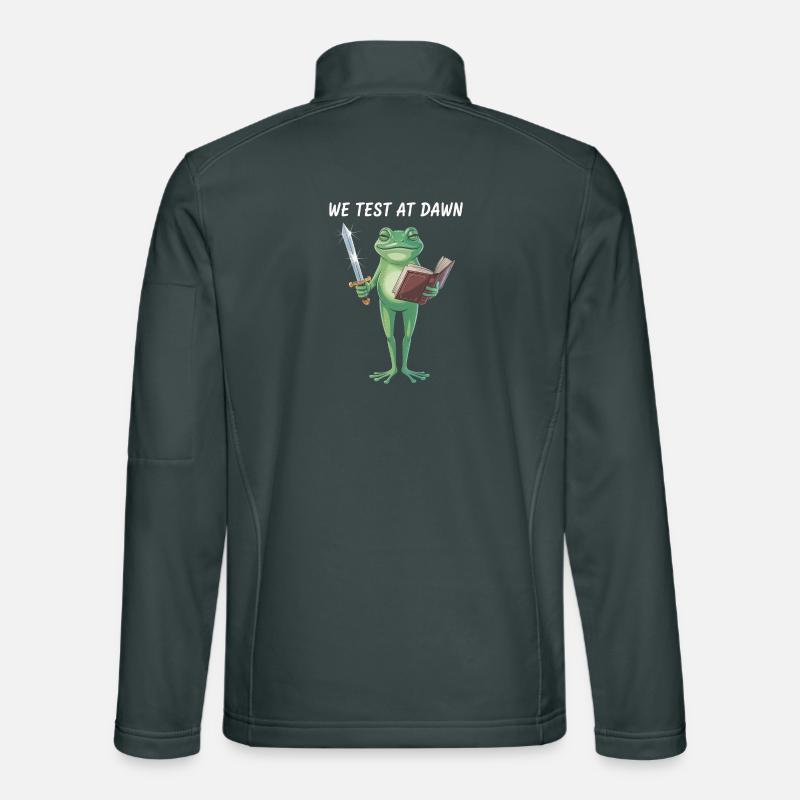 Dawn Quest Frog Unisex Softshell Jacket