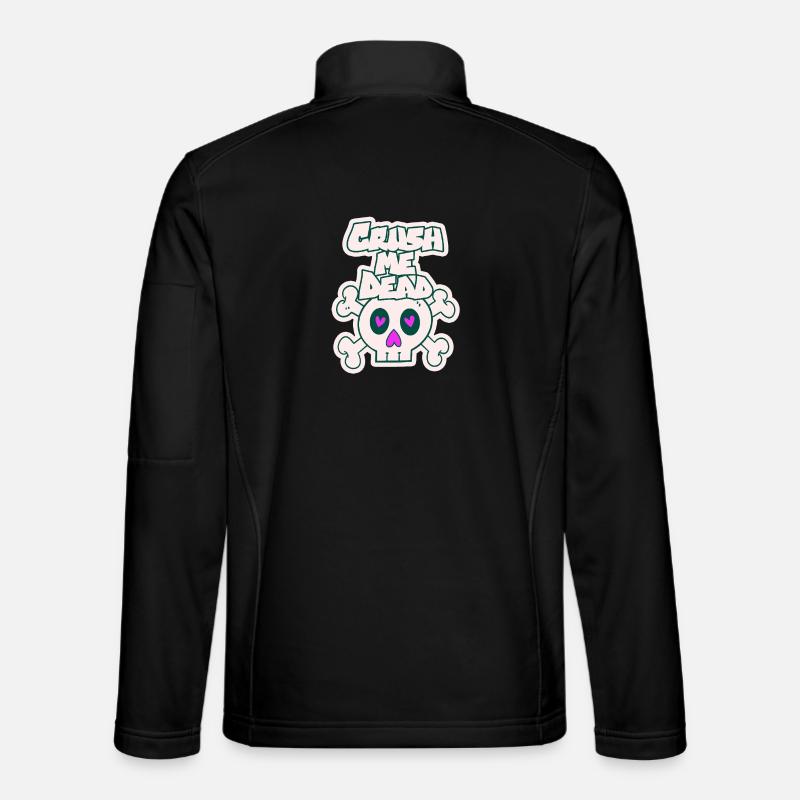 Écrase-moi - Veste en tissu softshell Unisexe - noir