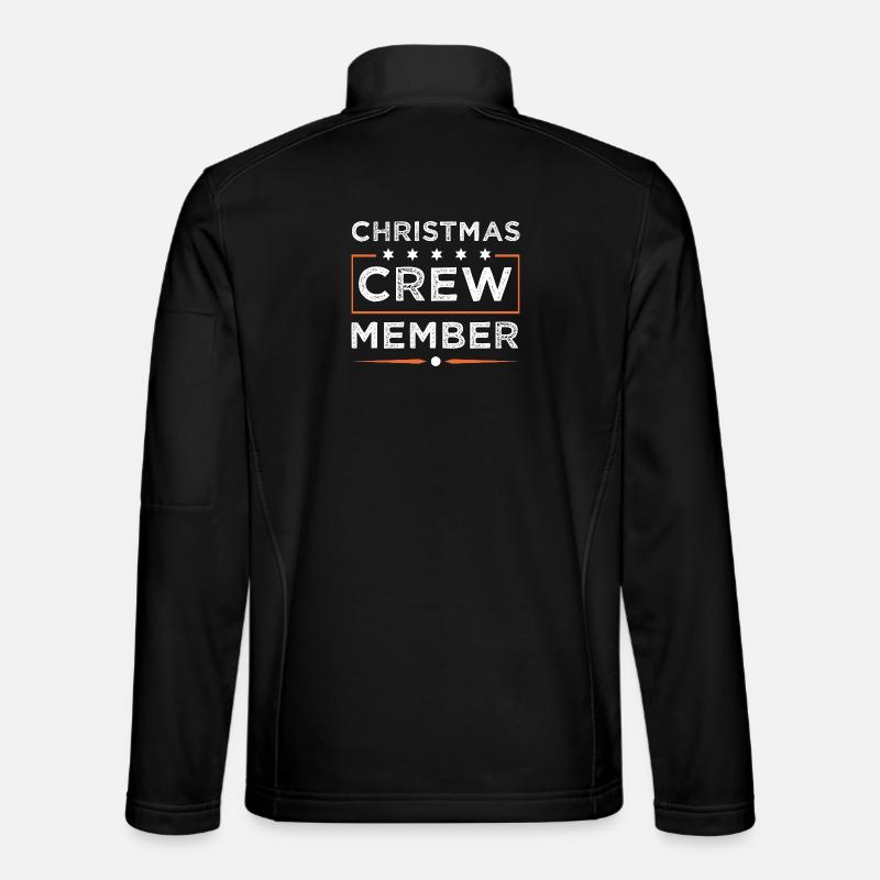 Christmas Crew - Unisex Softshell Jacket - black