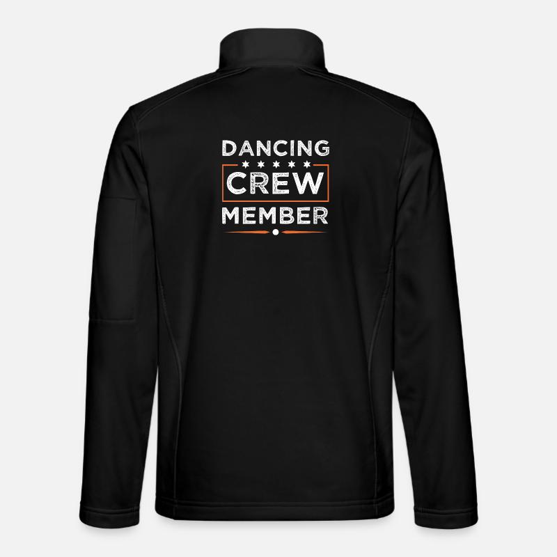 Dancing Crew - Unisex Softshell Jacket - black