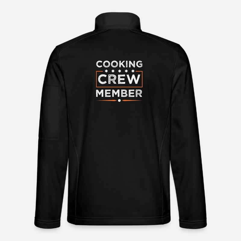 Cooking Crew - Unisex Softshelljacke - Schwarz