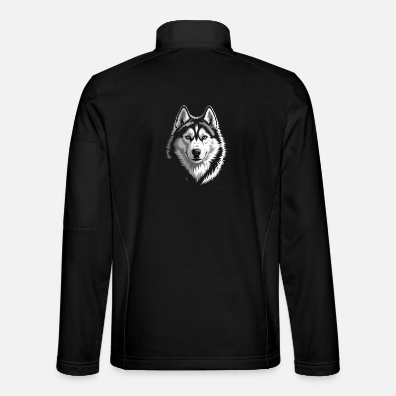 Husky - Unisex Softshelljacke - Schwarz