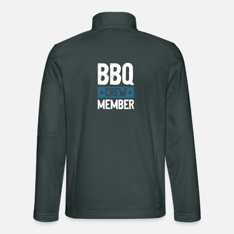 Équipe de barbecue Veste en tissu softshell Unisexe