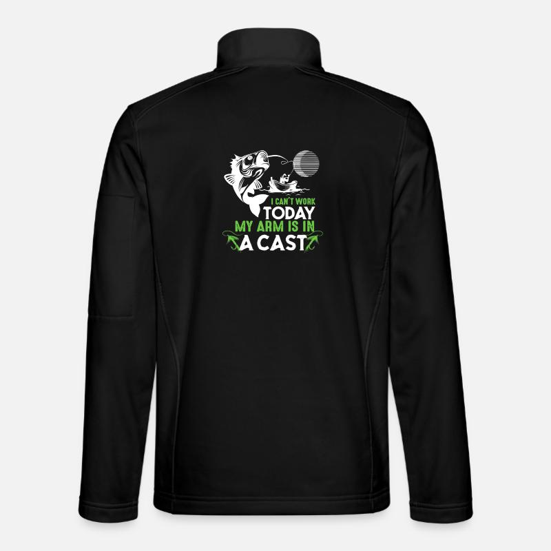 Cast Arm Shark Graphic Tee Unisex Softshell Jacket