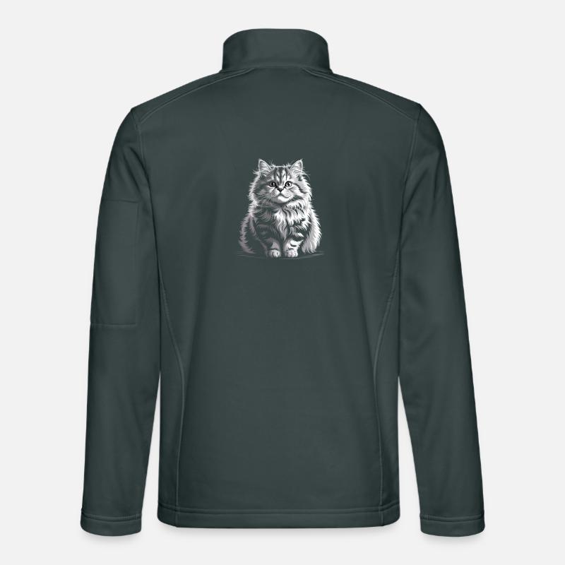 Cat Unisex Softshell Jacket