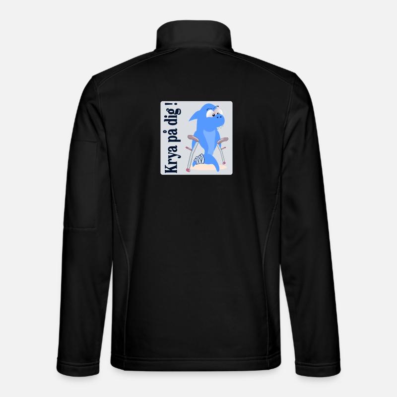 Get well kids - Unisex Softshell Jacket - black