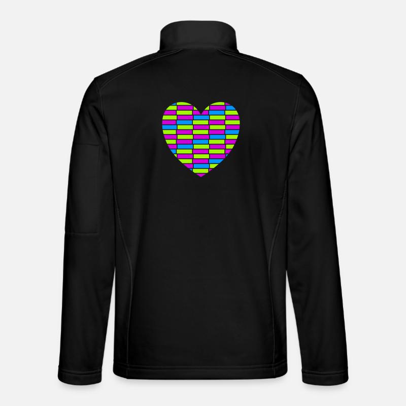 Heart Unisex Softshell Jacket