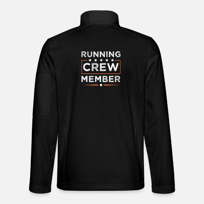 Équipe de Course - Veste en tissu softshell Unisexe - noir