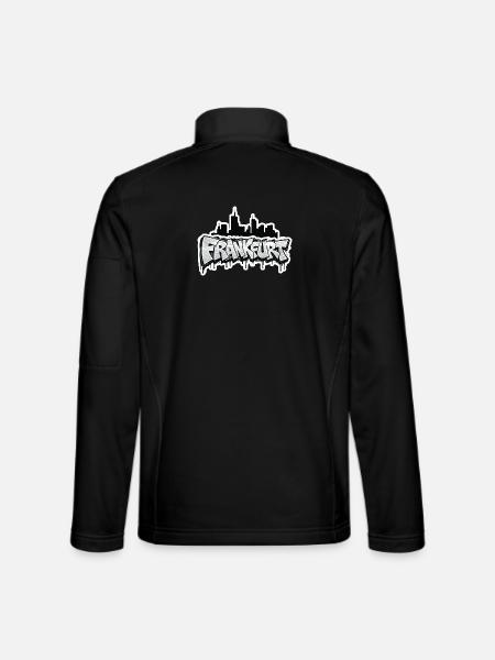 Frankfurt Skyline Graffiti - Unisex Softshelljacke - Schwarz