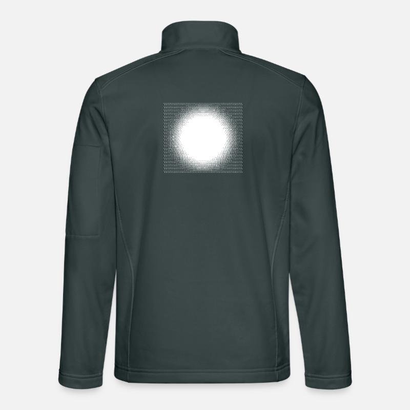 Halo Dotburst Circle Unisex Softshell Jacket