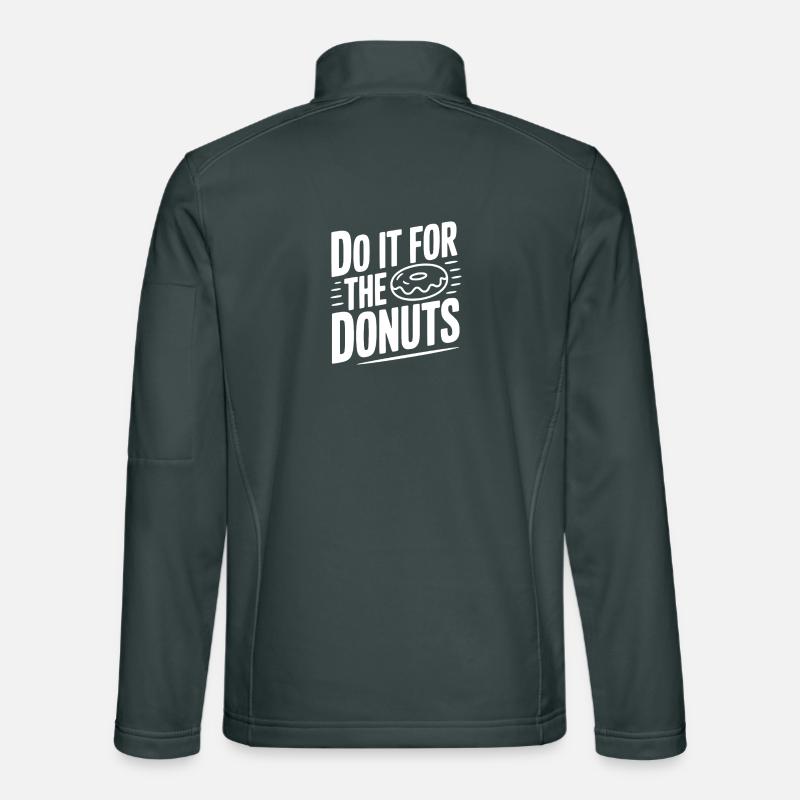 Do It For The Donuts Unisex Softshell Jacket