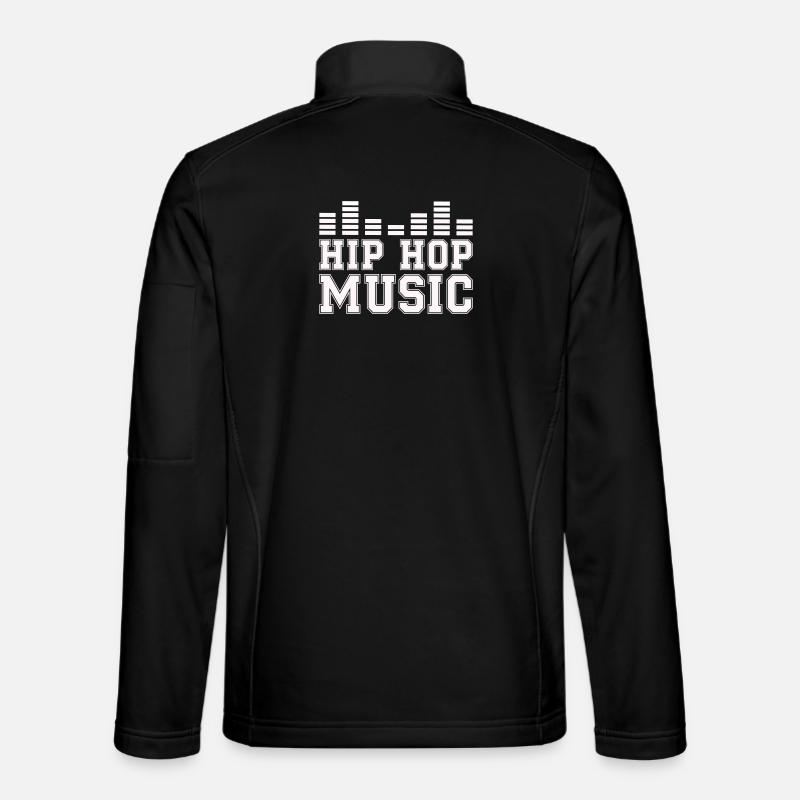 hip_hop_music_rap - Unisex Softshelljacke - Schwarz