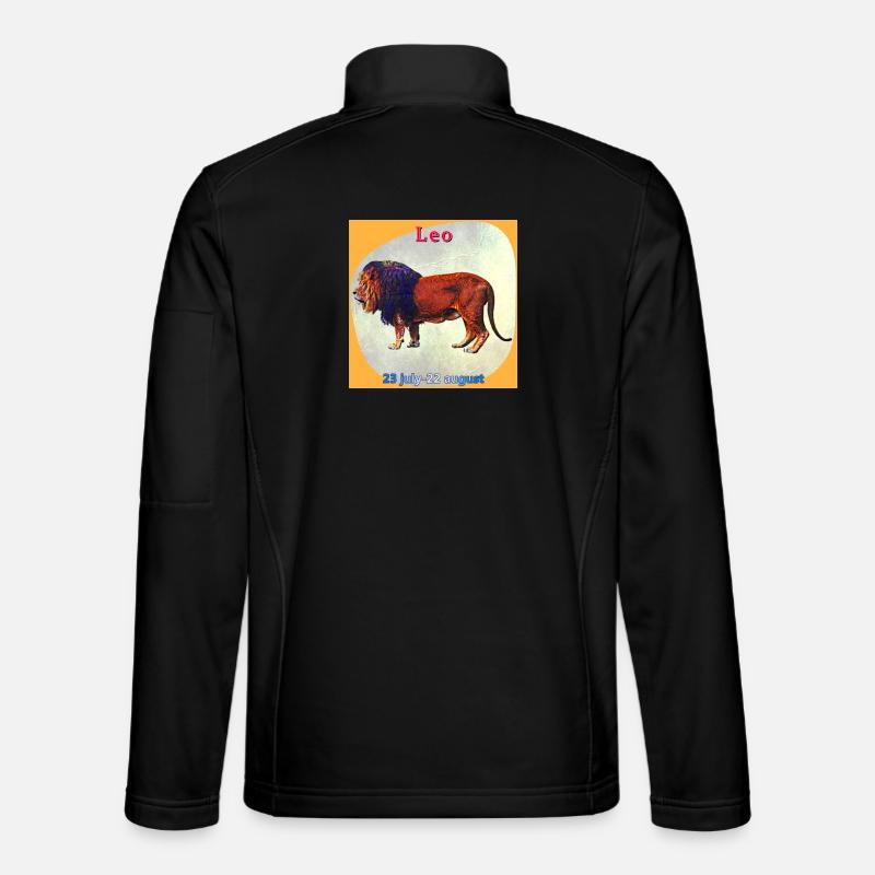 lion - Unisex Softshell Jacket - black