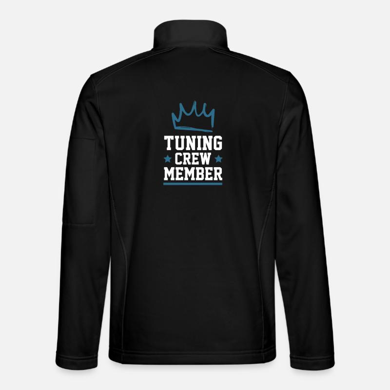 Tuning Crew - Unisex Softshell Jacket - black