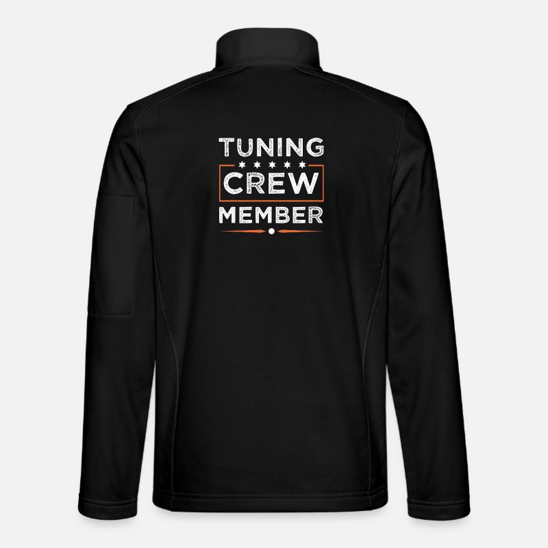 Équipe de réglage - Veste en tissu softshell Unisexe - noir