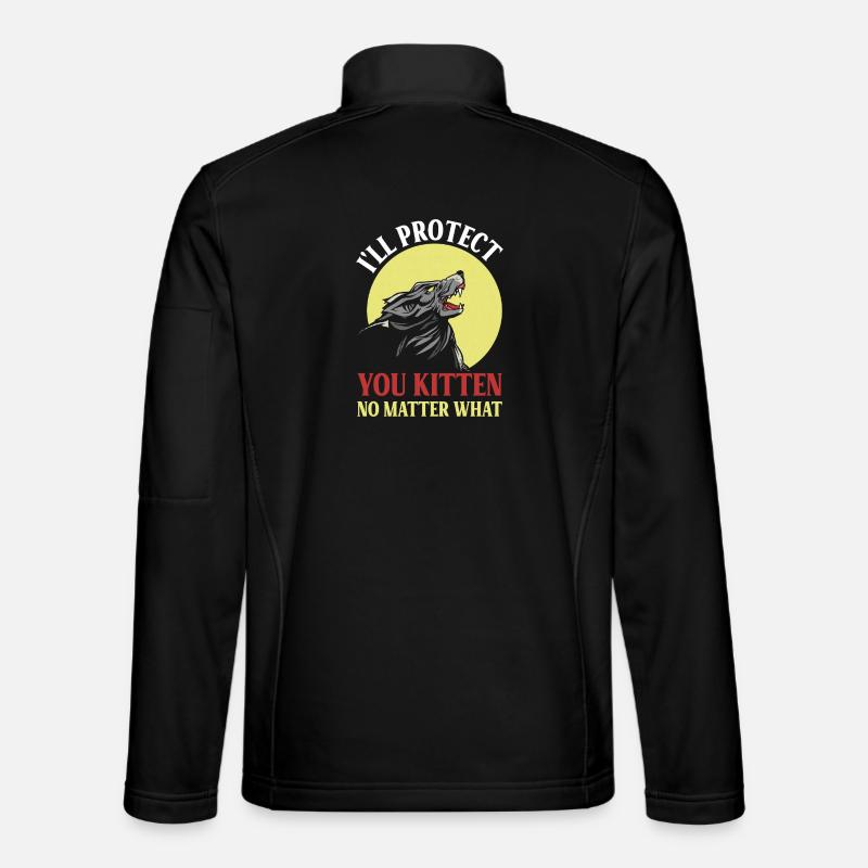 Loup protecteur pour chatons Veste en tissu softshell Unisexe
