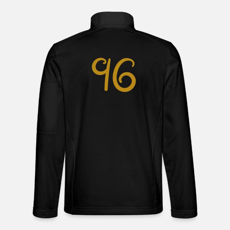 96 - Veste en tissu softshell Unisexe - noir