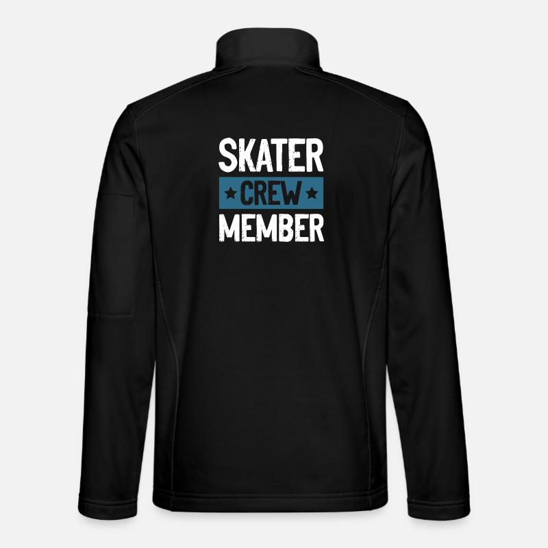 Skater Crew - Unisex Softshelljacke - Schwarz