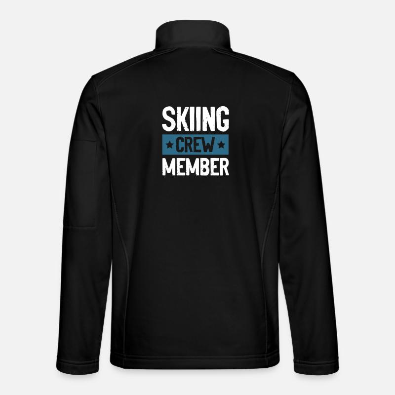 Équipe de ski - Veste en tissu softshell Unisexe - noir