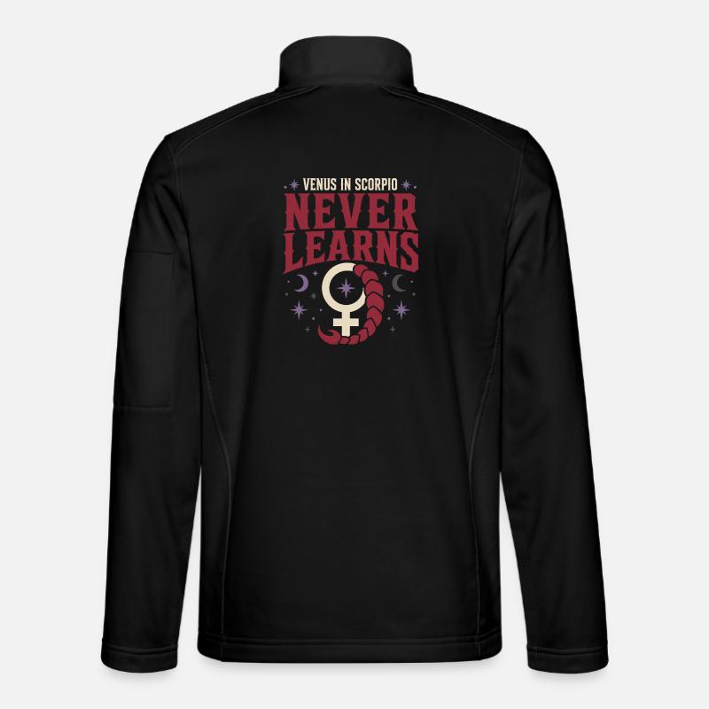 Venus sign Venus astrology - Unisex Softshell Jacket - black