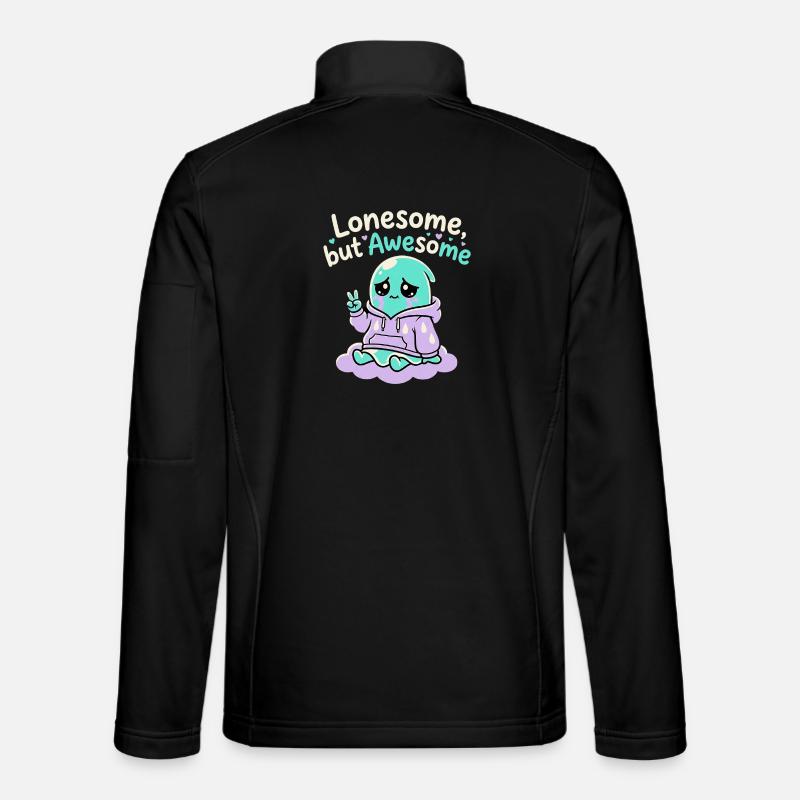 Lonesome Ghost - Unisex Softshelljacke - Schwarz
