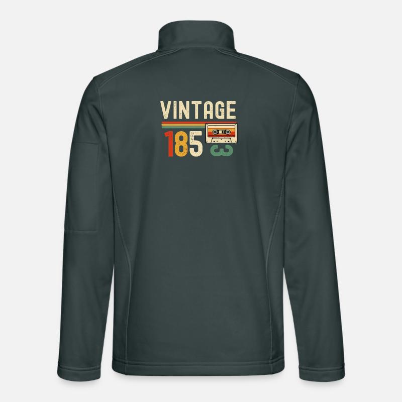 Vintage 85 Kassette Retro Unisex Softshelljacke